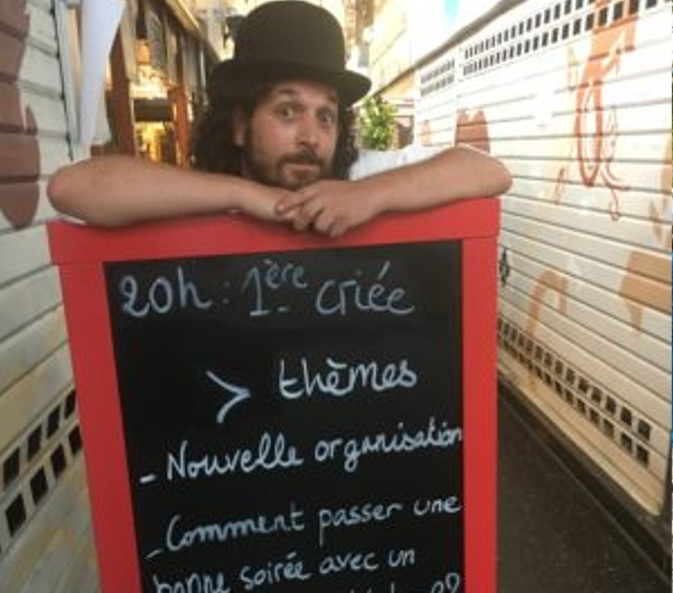 Criée publique image